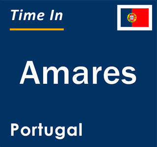 Current local time in Amares, Portugal