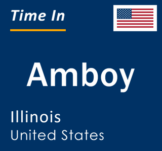 Current local time in Amboy, Illinois, United States