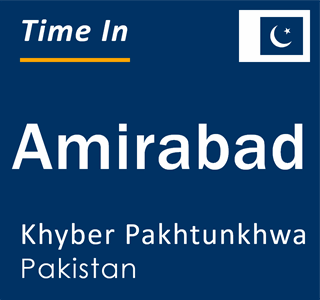 Current local time in Amirabad, Khyber Pakhtunkhwa, Pakistan
