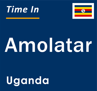 Current local time in Amolatar, Uganda