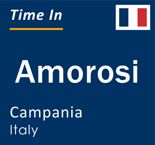 Current local time in Amorosi, Campania, Italy