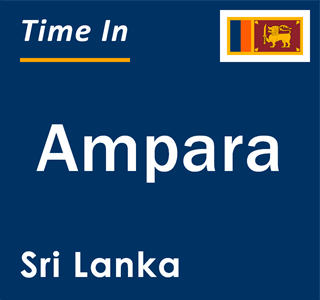 Current local time in Ampara, Sri Lanka