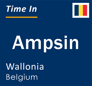 Current local time in Ampsin, Wallonia, Belgium