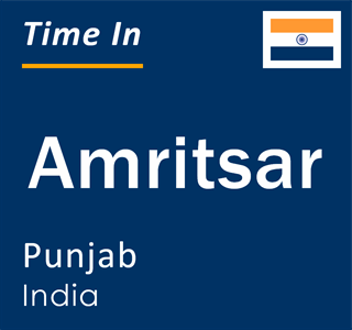 Current local time in Amritsar, Punjab, India