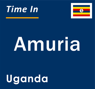 Current local time in Amuria, Uganda