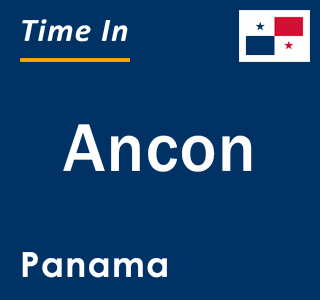Current local time in Ancon, Panama