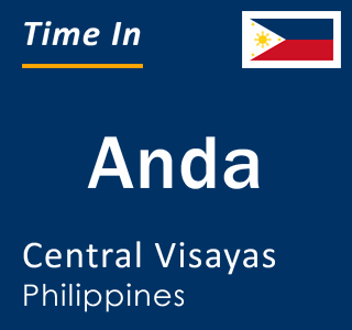 Current local time in Anda, Central Visayas, Philippines