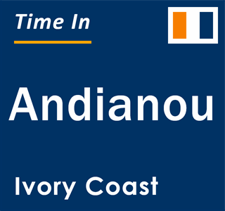 Current local time in Andianou, Ivory Coast