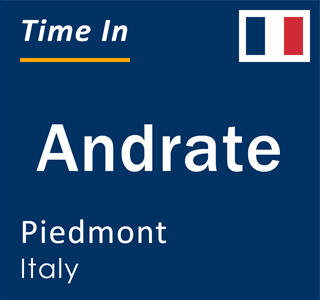 Current local time in Andrate, Piedmont, Italy