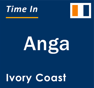 Current local time in Anga, Ivory Coast