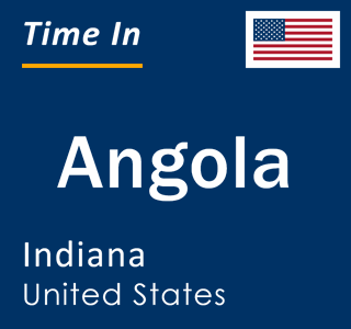 Current local time in Angola, Indiana, United States