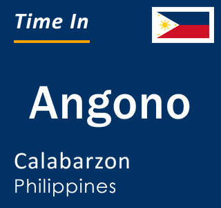 Current local time in Angono, Calabarzon, Philippines