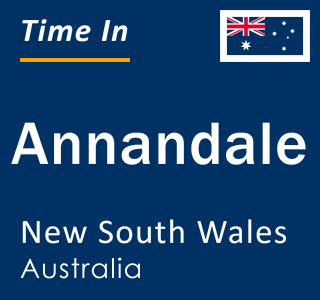 Current local time in Annandale, New South Wales, Australia