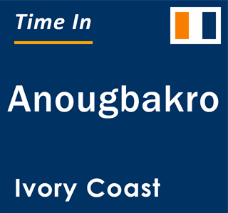 Current local time in Anougbakro, Ivory Coast