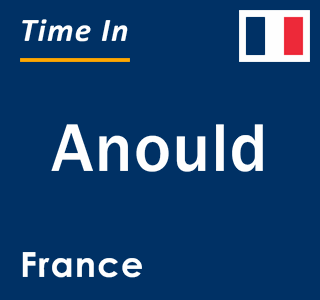 Current local time in Anould, France