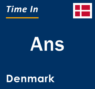 Current local time in Ans, Denmark