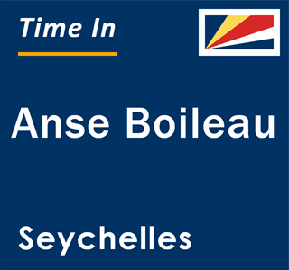 Current time in Anse Boileau, Seychelles