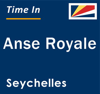 Current local time in Anse Royale, Seychelles
