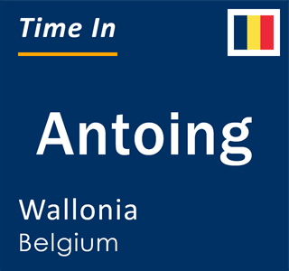 Current local time in Antoing, Wallonia, Belgium