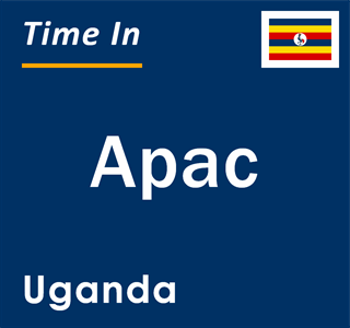 Current local time in Apac, Uganda
