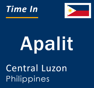 Current local time in Apalit, Central Luzon, Philippines
