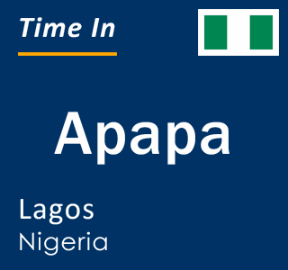Current local time in Apapa, Lagos, Nigeria