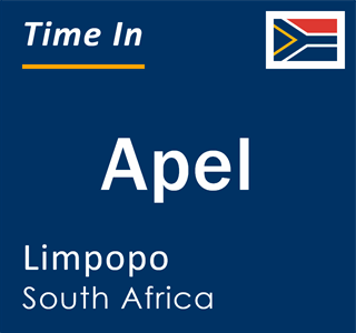 Current local time in Apel, Limpopo, South Africa