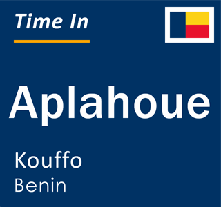 Current time in Aplahoue, Kouffo, Benin