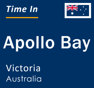 Current local time in Apollo Bay, Victoria, Australia