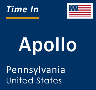 Current local time in Apollo, Pennsylvania, United States