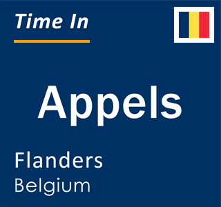 Current local time in Appels, Flanders, Belgium