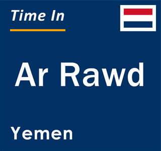 Current local time in Ar Rawd, Yemen