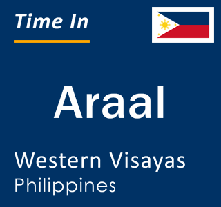 Current local time in Araal, Western Visayas, Philippines