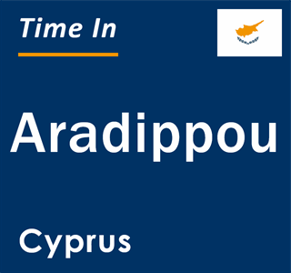 Current time in Aradippou, Cyprus