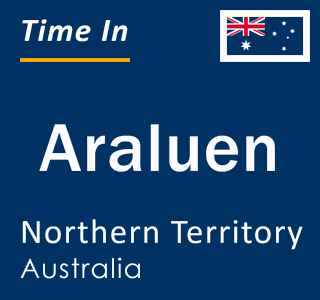 Current local time in Araluen, Northern Territory, Australia