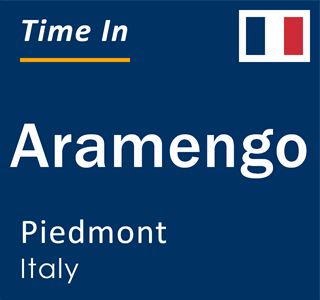 Current local time in Aramengo, Piedmont, Italy