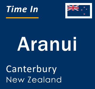 Current local time in Aranui, Canterbury, New Zealand