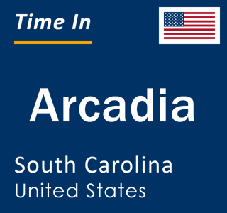 Current local time in Arcadia, South Carolina, United States