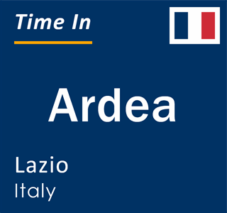 Current local time in Ardea, Lazio, Italy