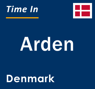 Current local time in Arden, Denmark