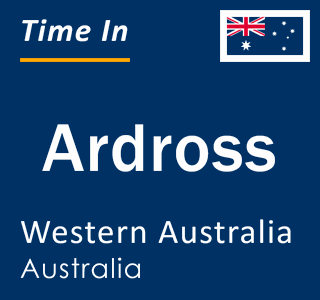 Current local time in Ardross, Western Australia, Australia