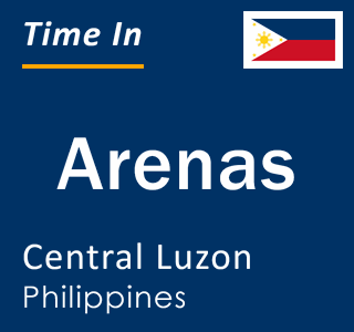 Current local time in Arenas, Central Luzon, Philippines