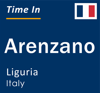 Current local time in Arenzano, Liguria, Italy