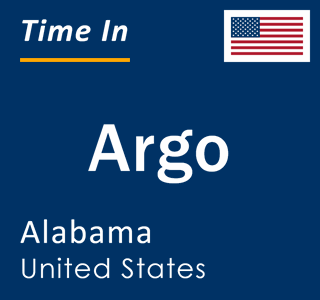 Current local time in Argo, Alabama, United States