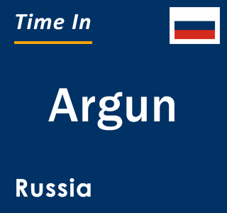 Current local time in Argun, Russia