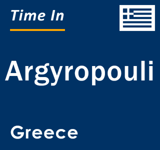 Current local time in Argyropouli, Greece