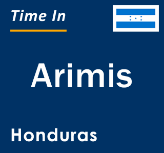 Current local time in Arimis, Honduras