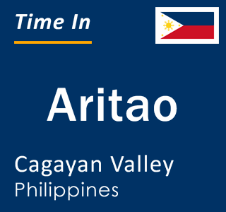 Current local time in Aritao, Cagayan Valley, Philippines