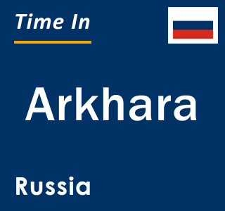 Current local time in Arkhara, Russia