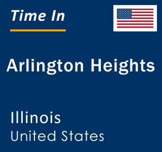 Current local time in Arlington Heights, Illinois, United States